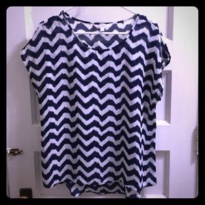 Charming Charlie Short Sleeve Blouse